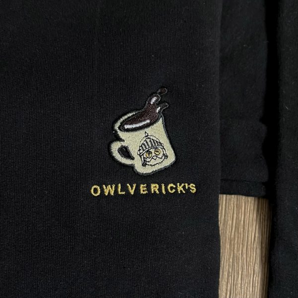 Embroidered Owlverick's Mug Logo